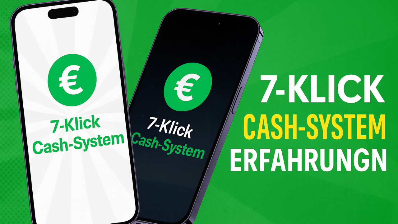 7 Klick Cash System – In 7 einfachen Schritten zum Online-Business – Ideal für Anfänger